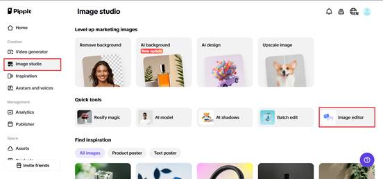Step 2: Edit and upscale your images