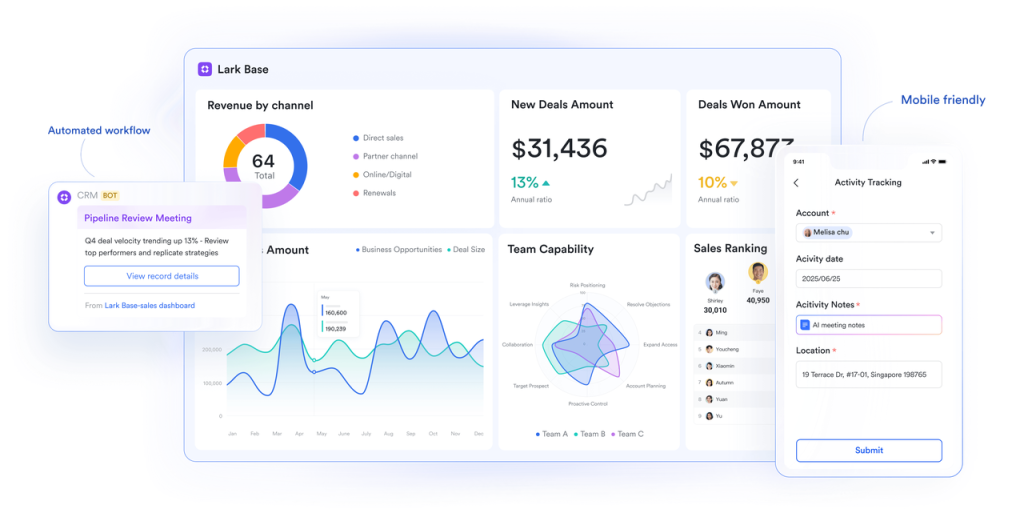 Structuring operational clarity with Lark Base